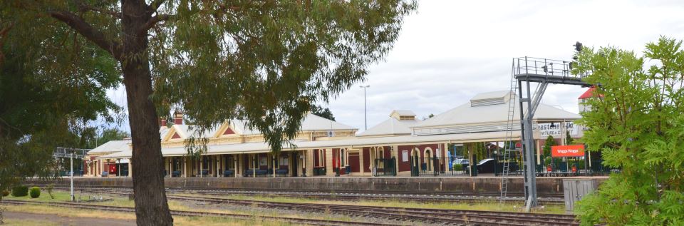 Train Station Wagga Wagga Australia