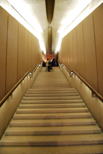 Internal Stairs leading into the Opera House