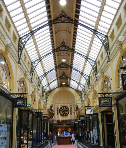 Bargains and Speciality shops to be found in the many Melbourne arcades