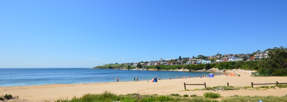 Not as well known as other Sydney Beaches, Malabar can provide a peaceful break.