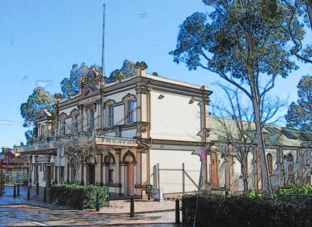 The Original Town Hall in Campbelltown