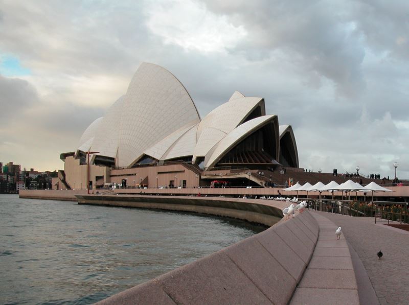 The Sydney Opera House on the Harbour 
