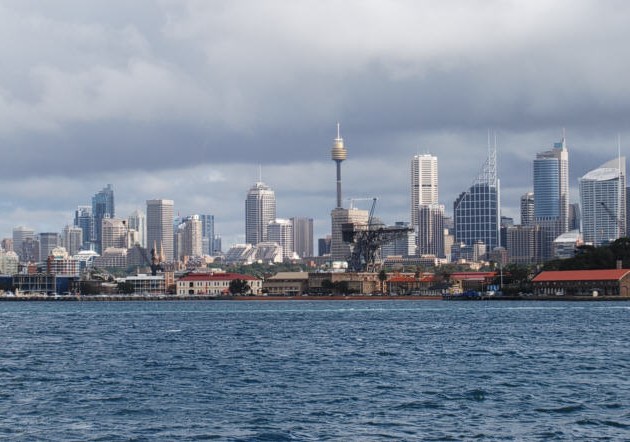 View of the City from Sydney Harbour