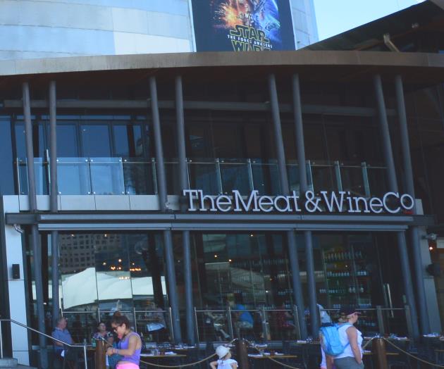 Their Newest Location for the Meat & Wine Co, Bangaroo
