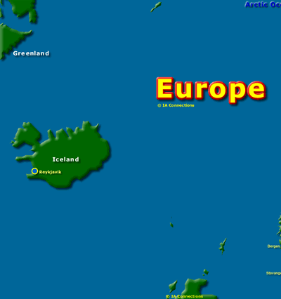 North West Europe Map
