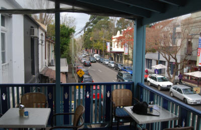 Art Gallery Cafe on Glebe Point Road