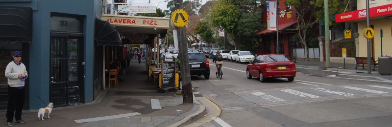 Glebe has plenty of Cafes, Restaurants and other Places to Eat