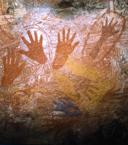 Ancient Hand Prints