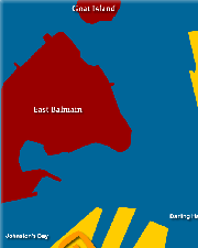 Map of Balmain area, Sydney - Click to Zoom