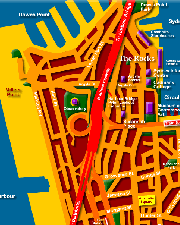 Map of Sydney CBD West - Click to Zoom
