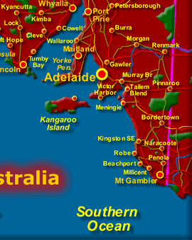South Australia South East - Click to Zoom