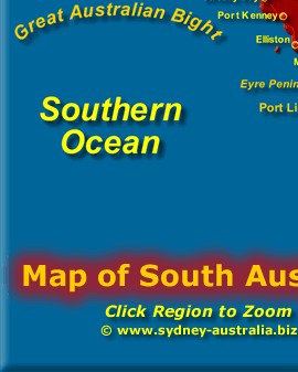 Map of South Australia South West - Click to Zoom