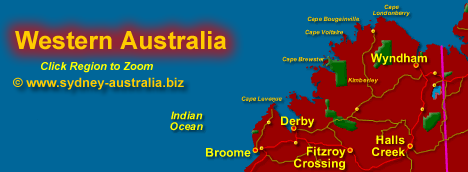 North Coast Western Australia Map