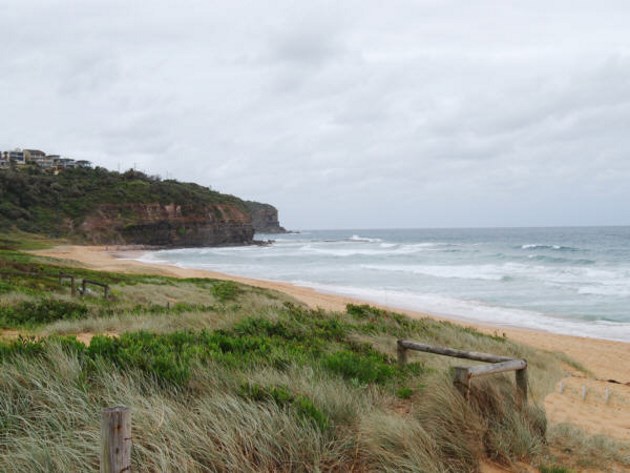 Bilgola Beach on the Northern Beaches of Sydney, NSW