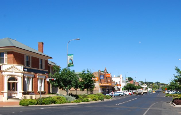 Main Street of Oberon, Central Tablelands, NSW