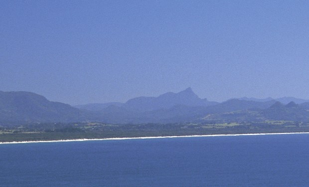 Mount Warning (1156m) on the Coast of Northern Rivers