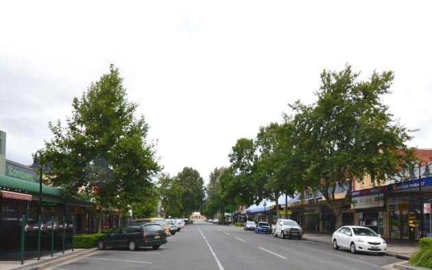 Main Street of Wagga Wagga, NSW