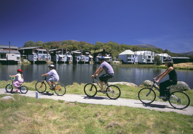 Summertime Bicycling in the Surrounds of Thredbo Village