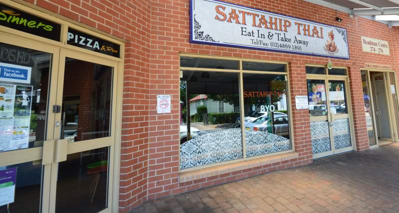 Regional Australian food is now very culturally diverse: Sattahip Thai and Pizza