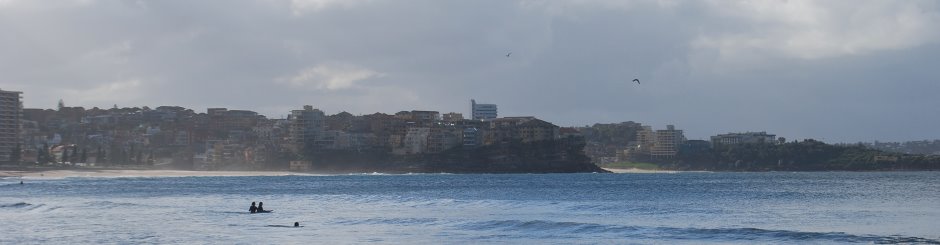 North Manly Beach, with Freshwater Beach just further North