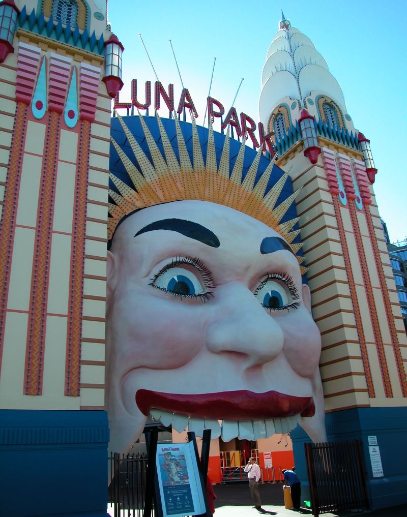 Luna Park in Sydney Australia