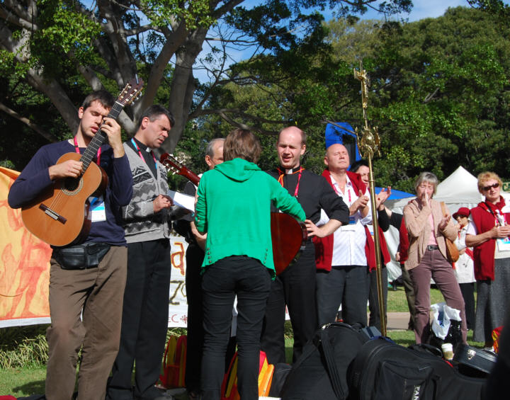 Live Music amongst the many events held at Hyde Park in Sydney