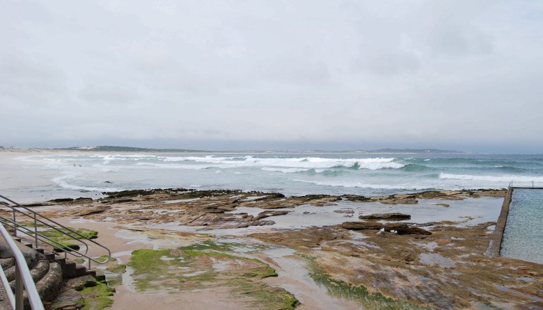 The Cronulla Beaches stretch northward to Botany Bay.