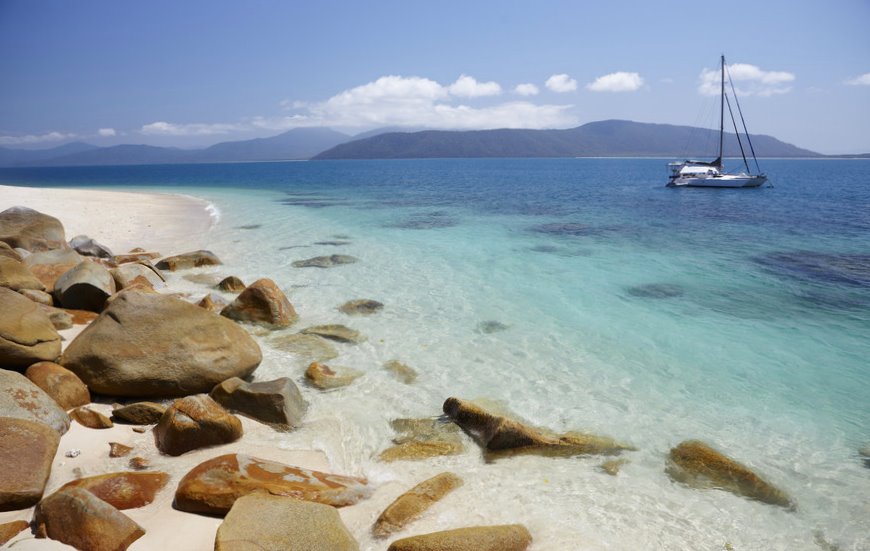 Nudey Beach, Fitzroy Island on the Great Barrier Reef. Photo: Maxime Coquard Tourism Australia