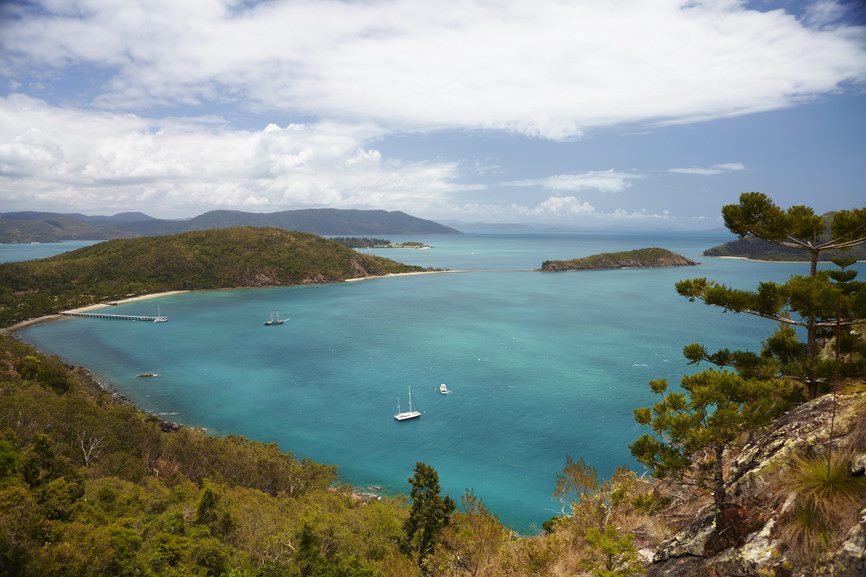 South Molle Island, Whitsundays Islands on the Australia Great Barrier Reef. Photo: Maxime Coquard Tourism Australia