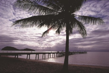 Beach and Jetty at Palm Cove