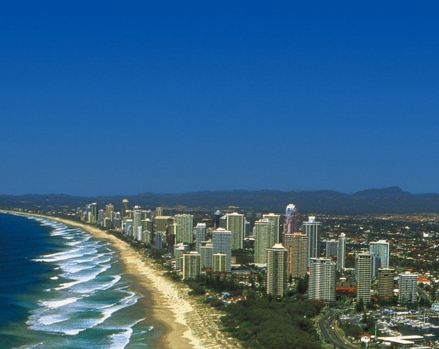 Surfers Paradise on the Gold Coast, Queensland