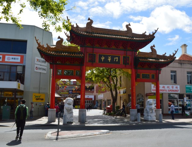 Main Gateway to Chinatown in Adelaide