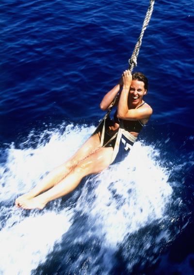 Whitsunday Islands - Coral Trekker swing<br />Photo: Lincoln Fowler