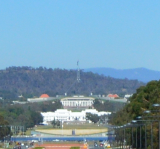 Canberra ACT Australia With Tourist Map