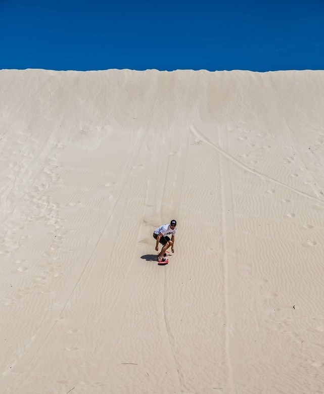 Riding the Dunes at Kangaroo Island. Photo: Greg Snell