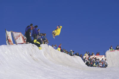 Snowboarding at Mt Hotham