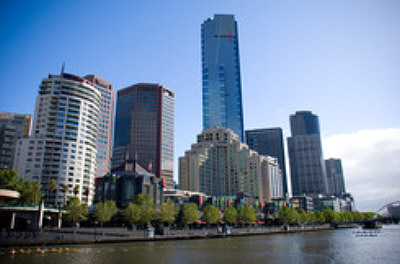 Southbank on The Yarra River, Melbourne