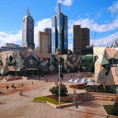 Federation Square, Melbourne Australia