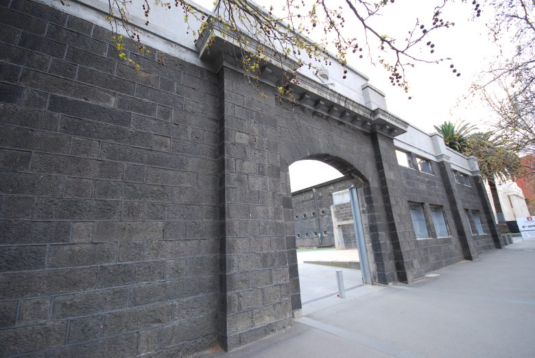 Gate at the Old Gaol - Melbourne Australia