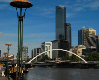 Yarra River and the Melbourne Skyline