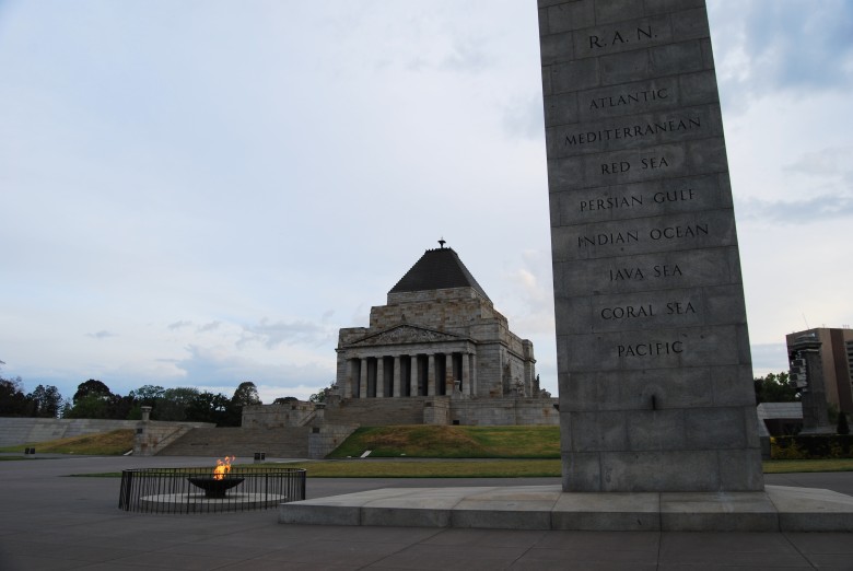 Shrine of Remembrance - Melbourne Australia.