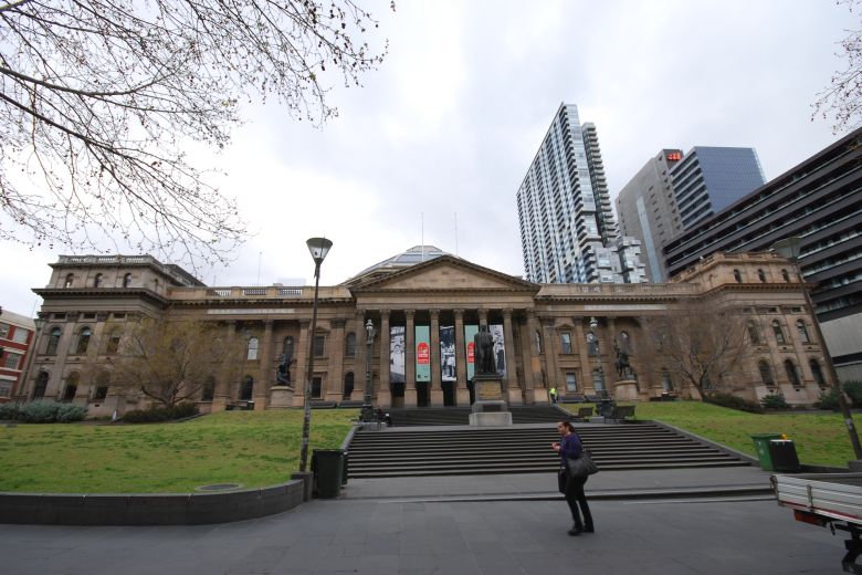 The State Library of Victoria Melbourne Australia Landmark