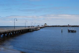 Pier on Port Phillip at St Kilda