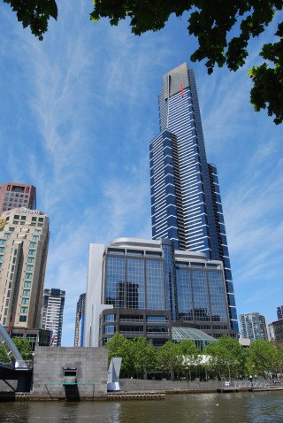 The Tower seen from across the Yarra River