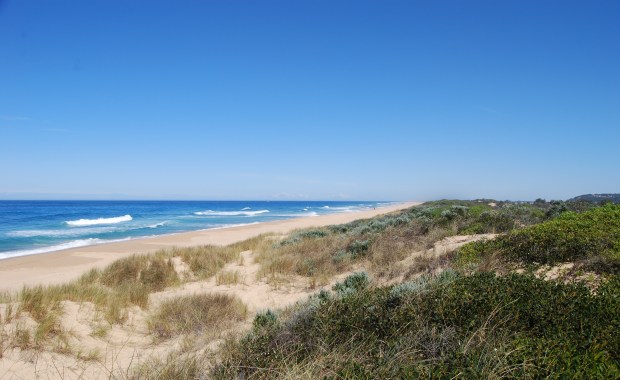 Natural Scenery of Ninety Mile Beach, Gippsland Victoria Coast