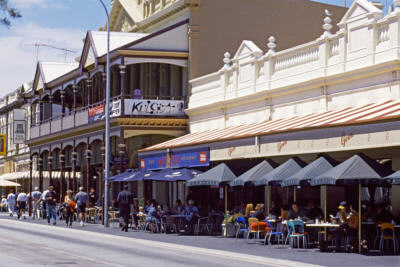 Fremantle WA - Market Street Cafés