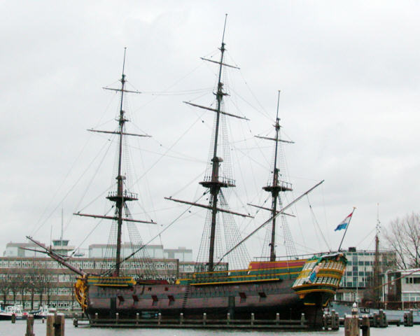 Restored VOC Ship - Amsterdam - Dirk Hartog
